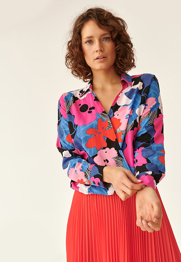 LADIES' PRINTED BLOUSE SASENAK 1 LADIES' PRINTED BLOUSE SASENAK 1 MULTIKOLOR 3