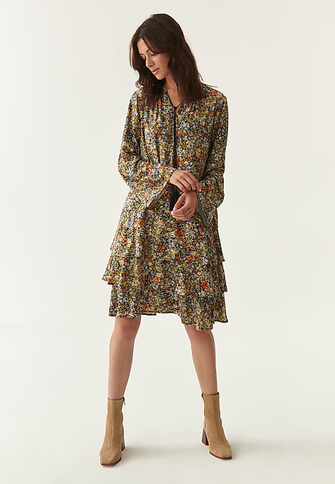 rochie textilă de damă SOFIA MULTICOLOR 2