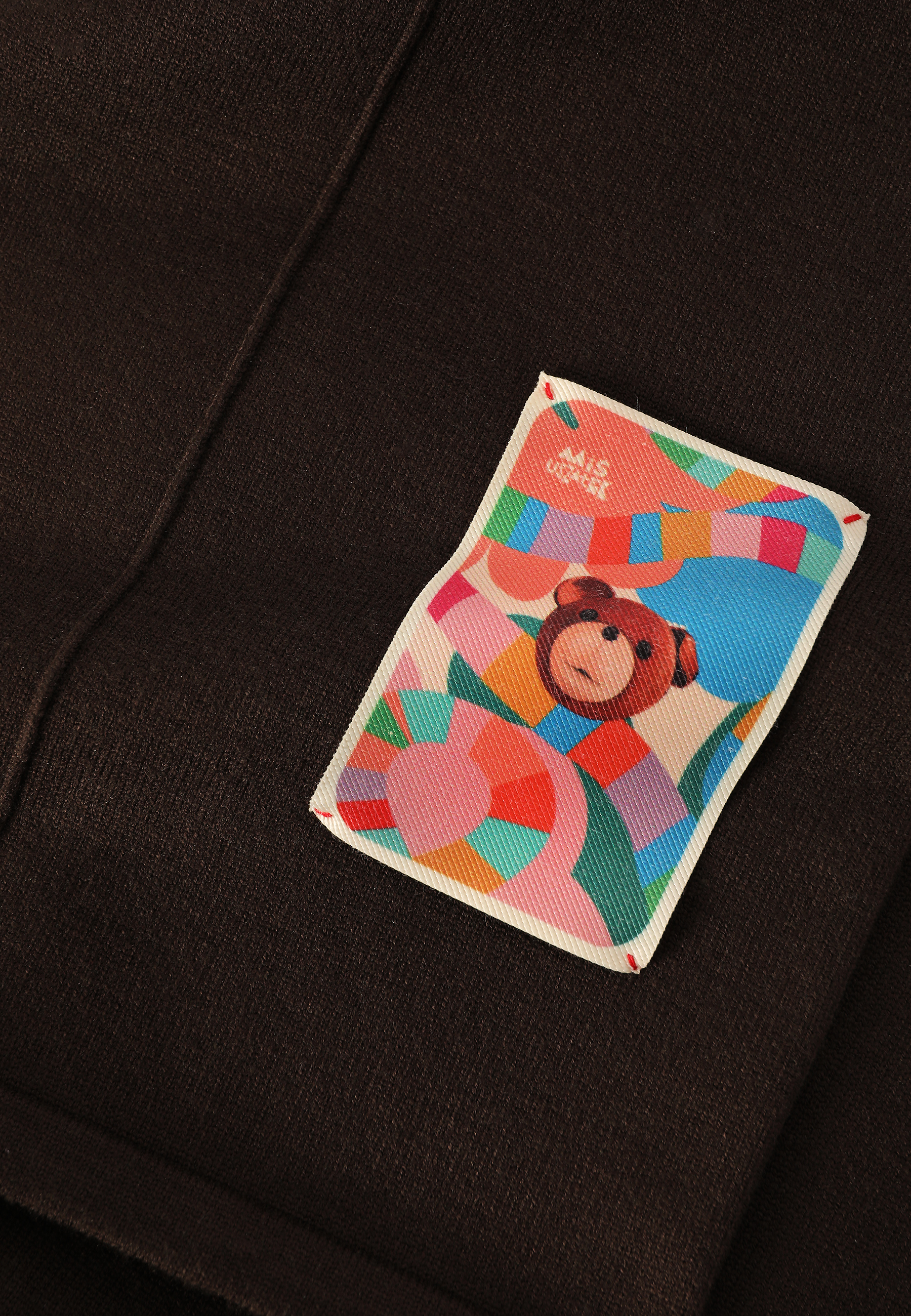 CASUALOWE SPODNIE Z SZEROKĄ NOGAWKĄ - FARNO BRĄZOWY 2