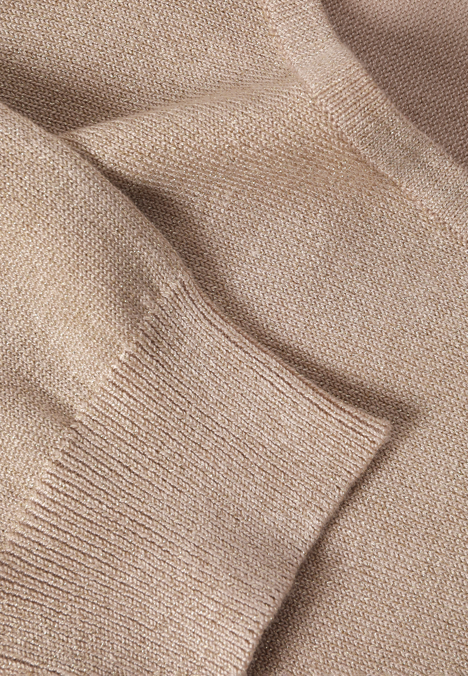 STYLOWY SWETER Z WISKOZĄ - FLARIS 1 BEŻOWY 2