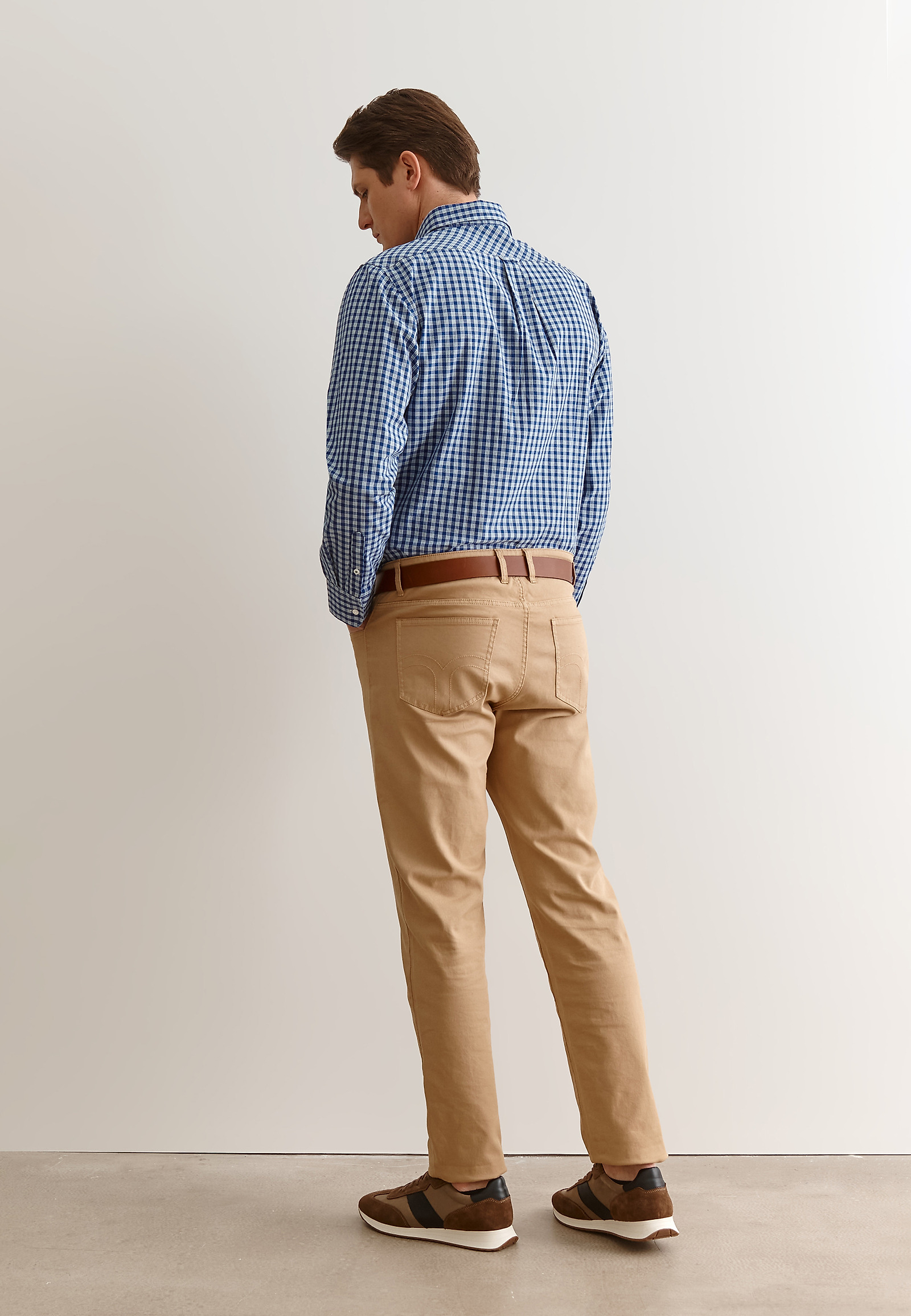 KOSZULA MĘSKA Z DŁUGIM RĘKAWEM FILIP 1 CLASSIC KOSZULA MĘSKA Z DŁUGIM RĘKAWEM FILIP 1 CLASSIC GRANATOWY 75595