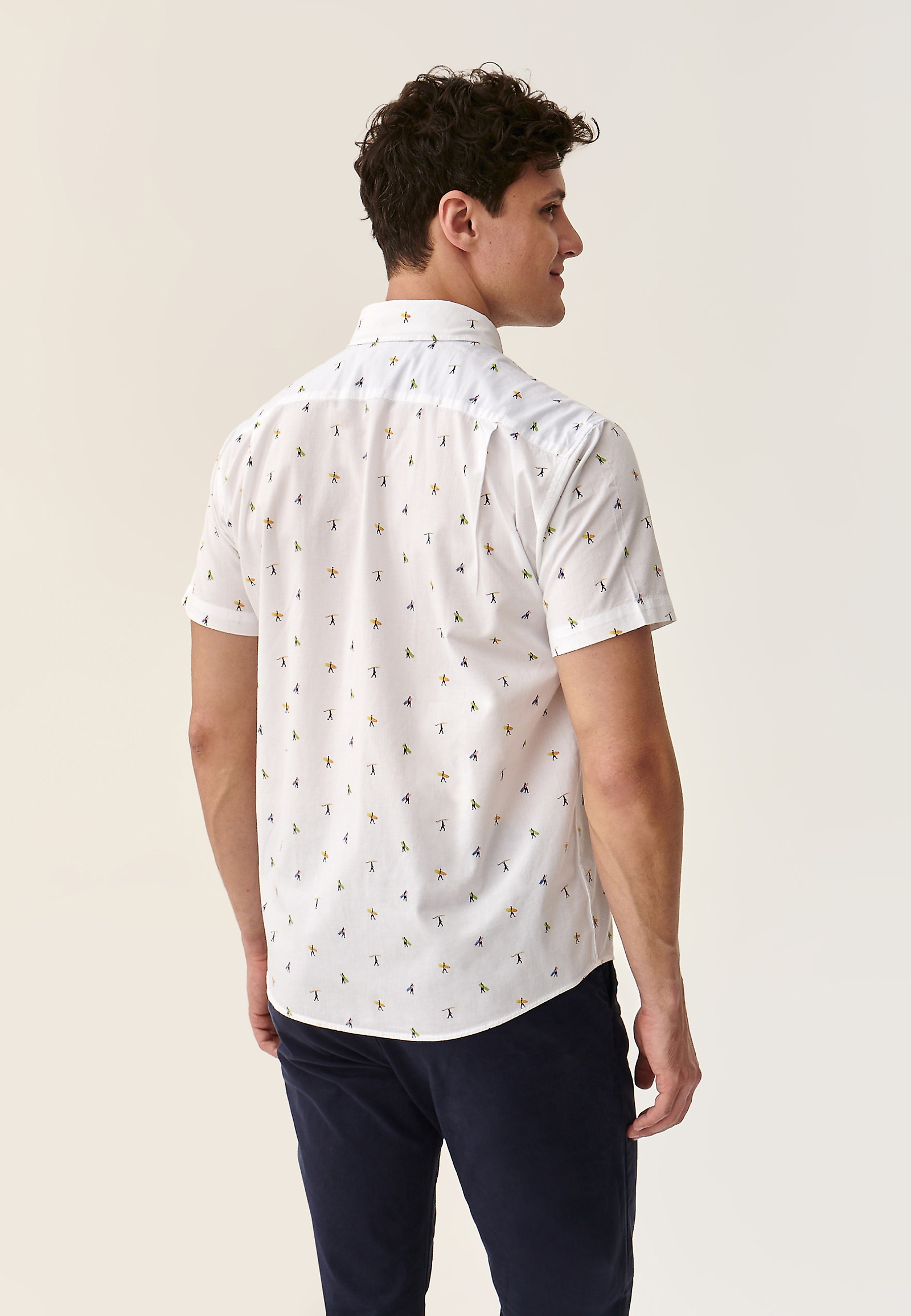 Férfi rövidujjú ing DORT 4 CLASSIC Férfi rövidujjú ing DORT 4 CLASSIC FEHÉR 79048
