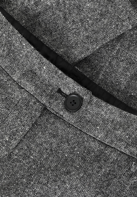 TKANINOWE SPODNIE DAMSKIE Z KANTEM I SZEROKĄ NOGAWKĄ — RELAKINA MULTIKOLOR 2