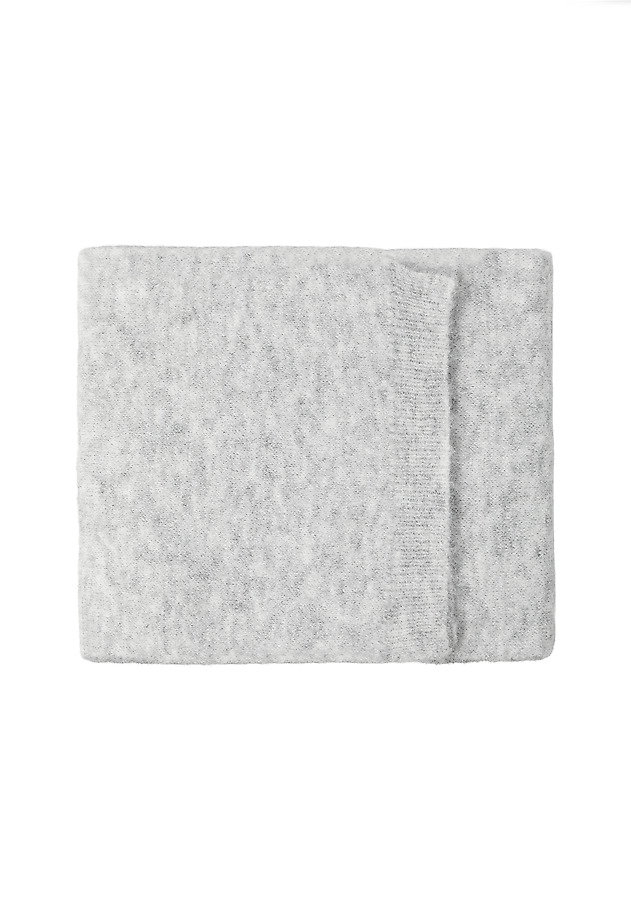 SCARF WITH WOOL BLEND - DOVLON SCARF WITH WOOL BLEND - DOVLON GREY 4