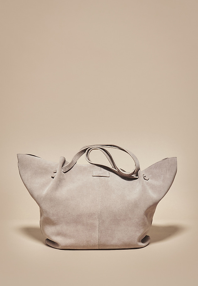 SEMIŠOVÁ TAŠKA S KOZMETICKOU TAŠTIČKOU - ORIA SEMIŠOVÁ TAŠKA S KOZMETICKOU TAŠTIČKOU - ORIA BÉŽOVÁ 1