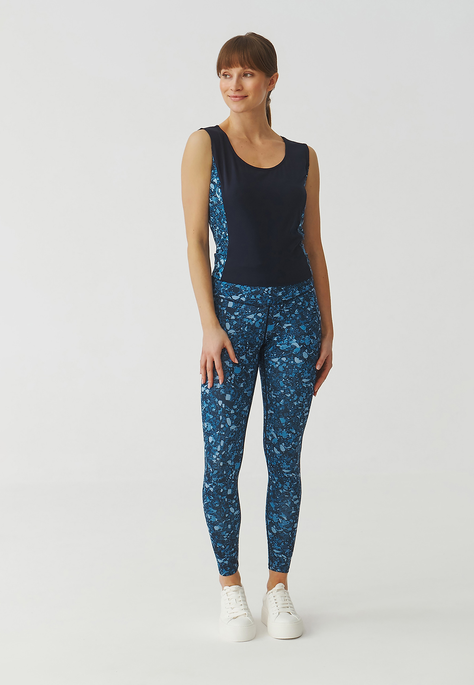 ŠPORTNA BLUZA BREZ ROKAVOV - SILVIA ŠPORTNA BLUZA BREZ ROKAVOV - SILVIA TEMNO MODRA 95379