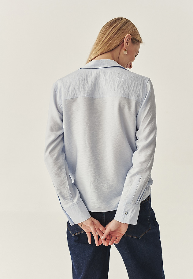 SOFT SHIRT WITH POCKETS - BLUMA SOFT SHIRT WITH POCKETS - BLUMA BLUE 3