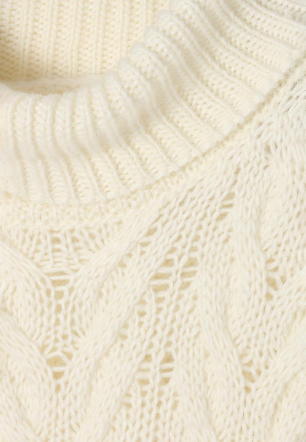 LADIES' RELAXED SWEATER WITH TURTLENECK JUNIS LADIES' RELAXED SWEATER WITH TURTLENECK JUNIS ECRU 6