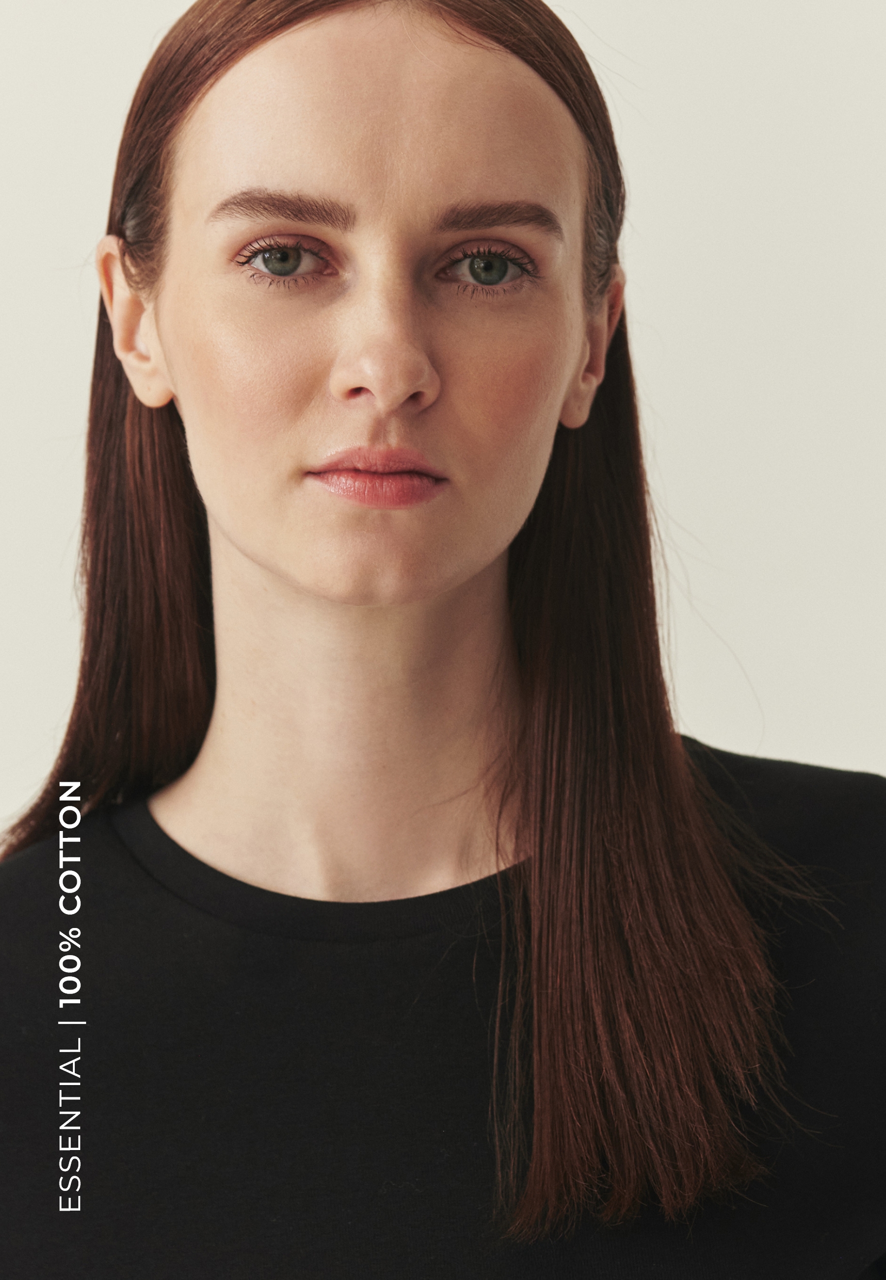 BAWEŁNIANY T-SHIRT Z KRÓTKIM RĘKAWEM - KIRI