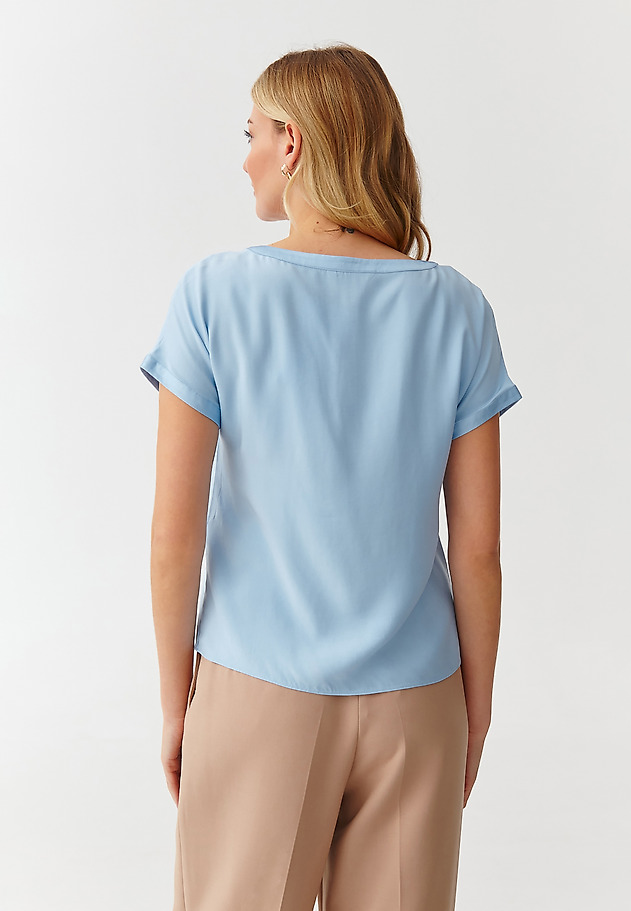 LADIES’ BLOUSE - MALMA LADIES’ BLOUSE - MALMA BLUE 4