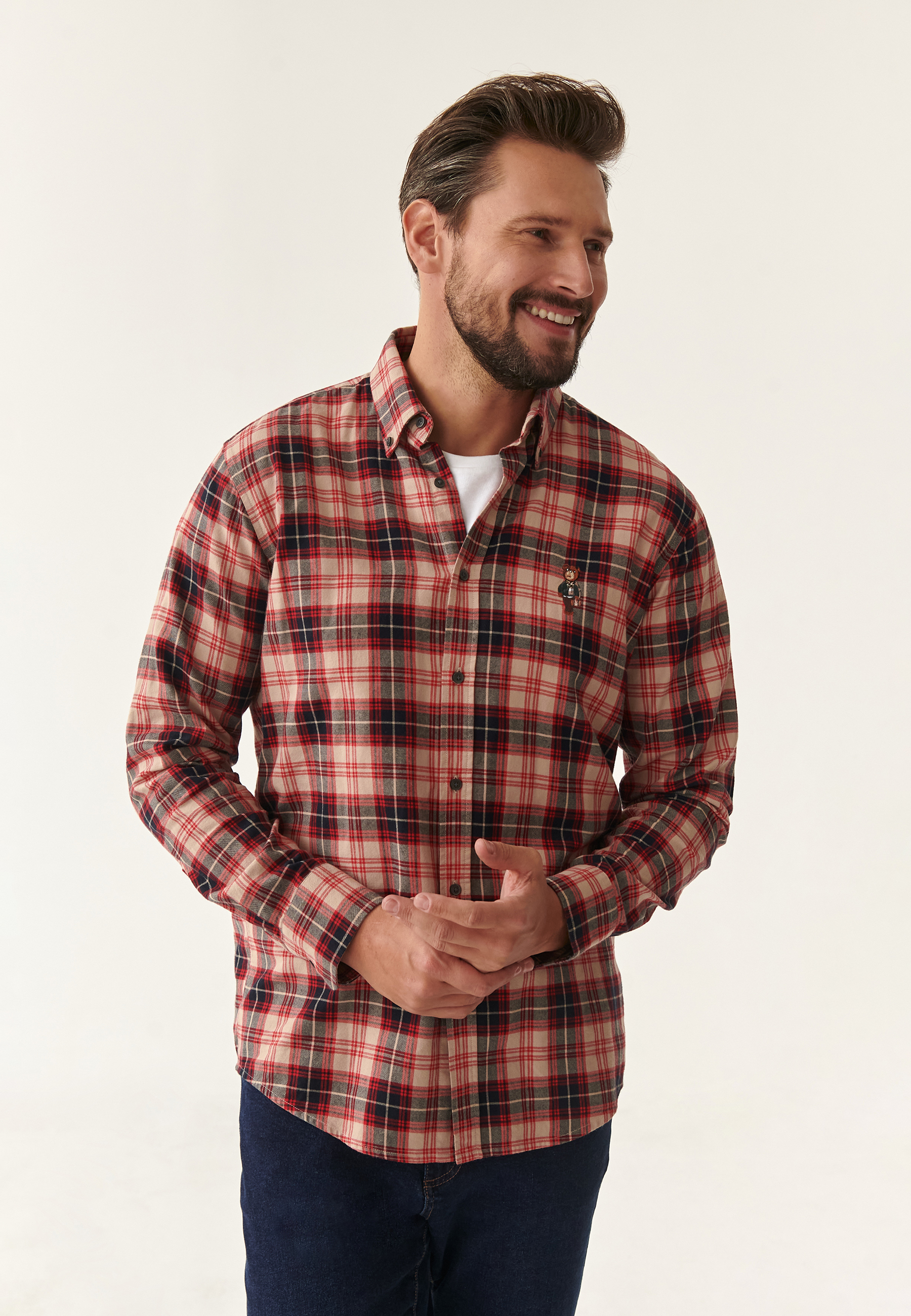 PÁNSKÁ KOSTKOVANÁ KOŠILE CHARLIE 1 CLASSIC