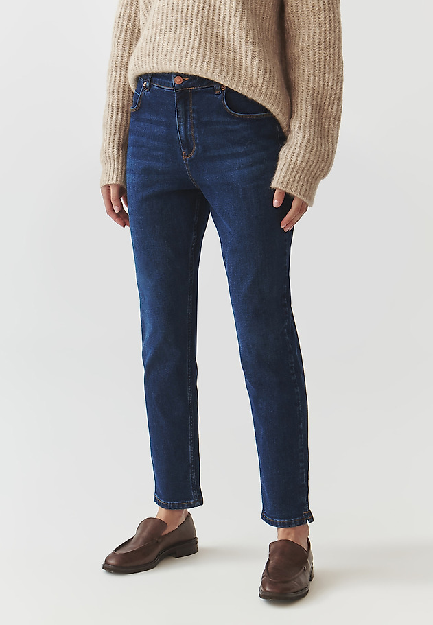 CLASSIC CUT DENIM TROUSERS — CORIA CLASSIC CUT DENIM TROUSERS — CORIA NIEBIESKI 2