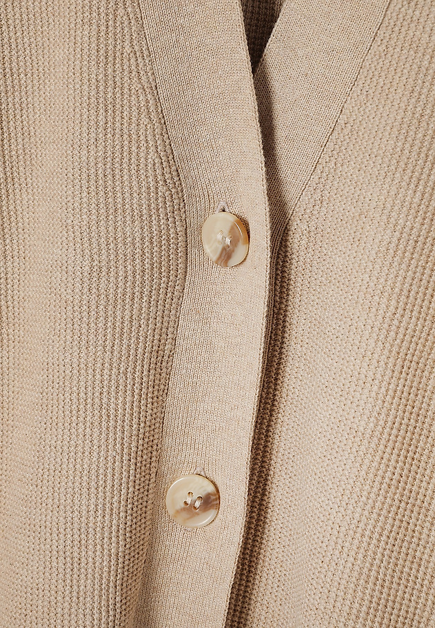 CARDIGAN DIN BUMBAC - PONKONI CARDIGAN DIN BUMBAC - PONKONI BEJ 9