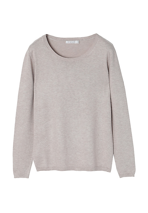 DÁMSKÝ KLASICKÝ SVETR WESSA BÉŽOVÁ 2