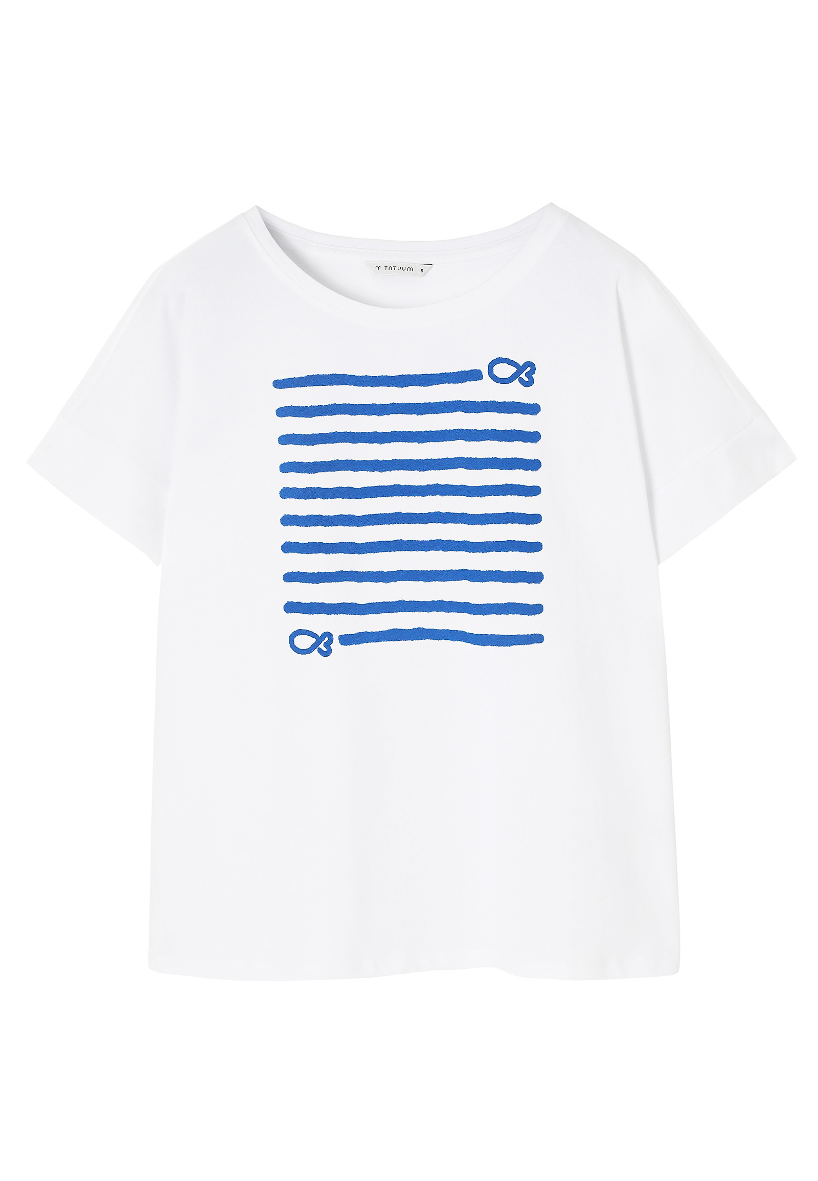 BAWEŁNIANY T-SHIRT Z NADRUKIEM - MONKI 1 BAWEŁNIANY T-SHIRT Z NADRUKIEM - MONKI 1 MULTIKOLOR 110056