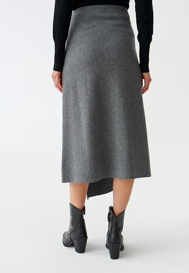 LADIES’ KNEE-LENGTH SKIRT WALIA LADIES’ KNEE-LENGTH SKIRT WALIA SZARY 3