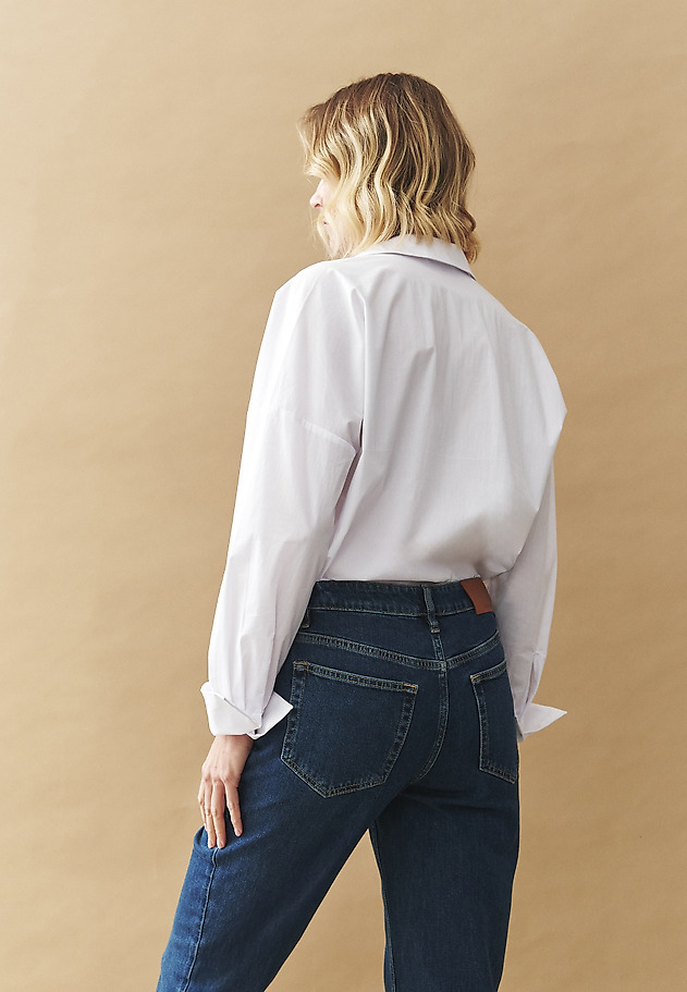 LADIES' DENIM TROUSERS WITH STRAIGHT LEG — RISONO LADIES' DENIM TROUSERS WITH STRAIGHT LEG — RISONO NIEBIESKI 4