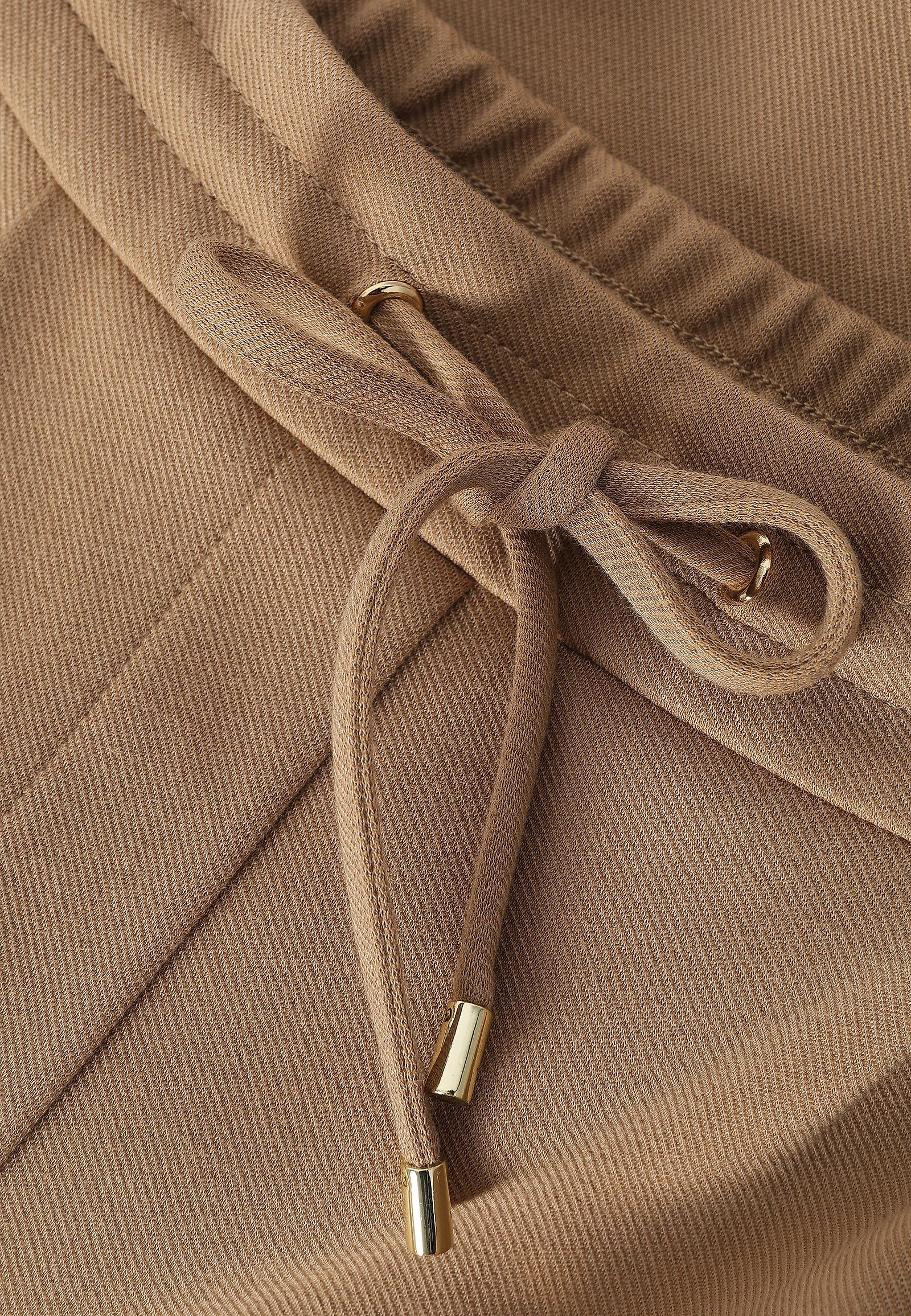 PANTALONI TRICOTAȚI CU TALIE ELASTICĂ - LILOTI PANTALONI TRICOTAȚI CU TALIE ELASTICĂ - LILOTI BEJ 113762