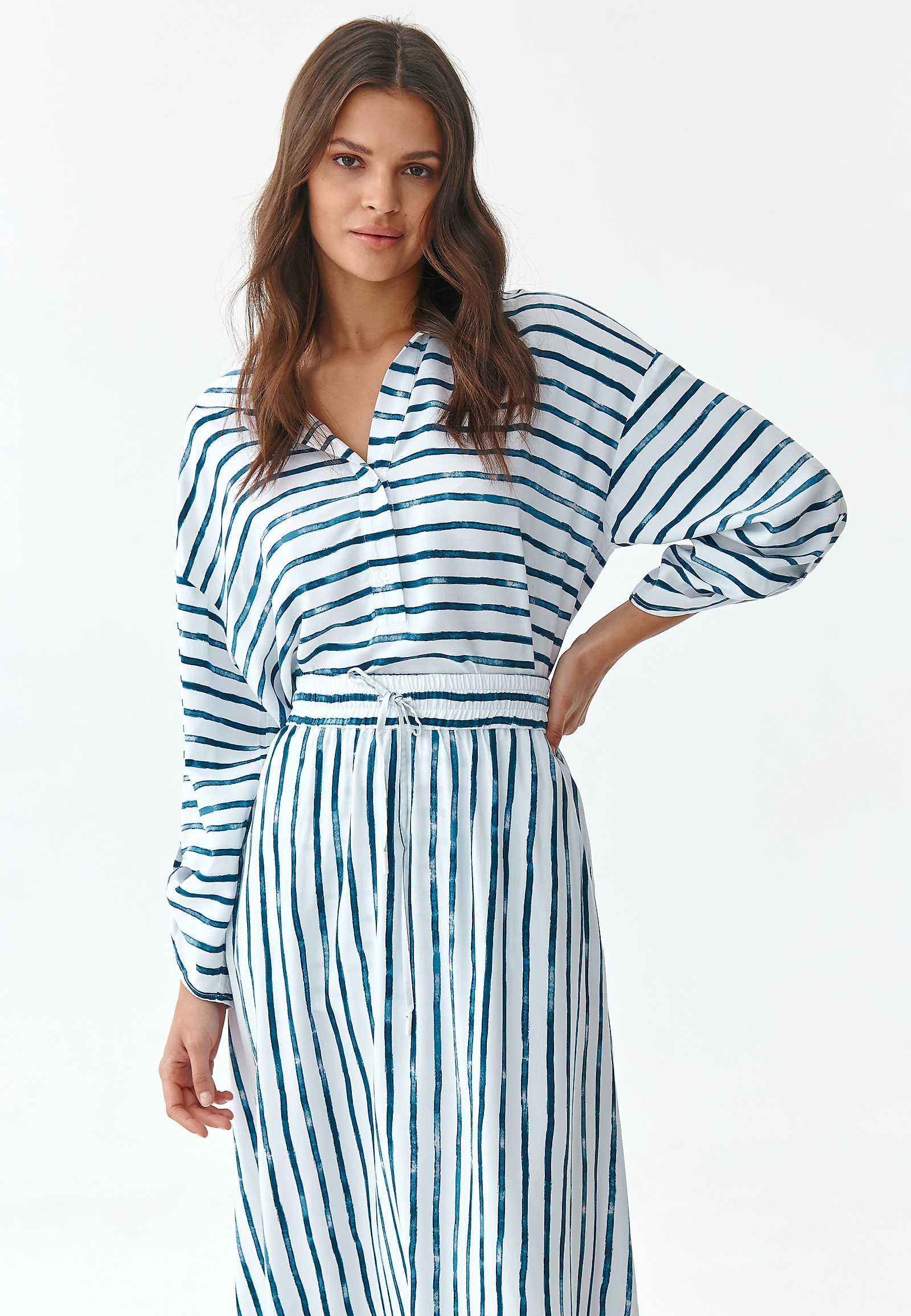 BLUZKA DAMSKA W PASKI BALEA BLUZKA DAMSKA W PASKI BALEA MULTIKOLOR 79393