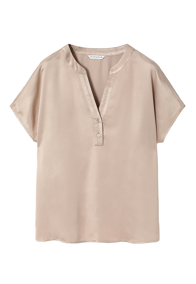 BLUZA IZ VISKOZNEGA SATENA - MARELLI BLUZA IZ VISKOZNEGA SATENA - MARELLI BEŽ 6
