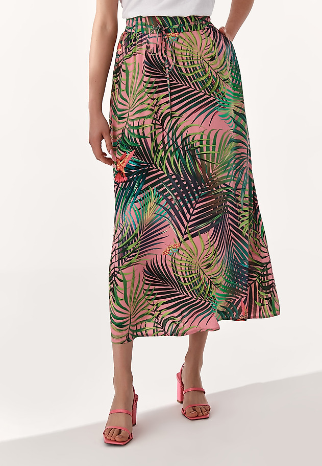 FUSTĂ MAXI SANDIMI 1 FUSTĂ MAXI SANDIMI 1 MULTICOLOR 2
