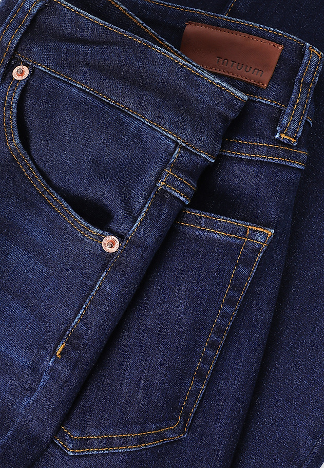 DENIM FLARE HLAČE - RIFONO 1 DENIM FLARE HLAČE - RIFONO 1 MODRA 6