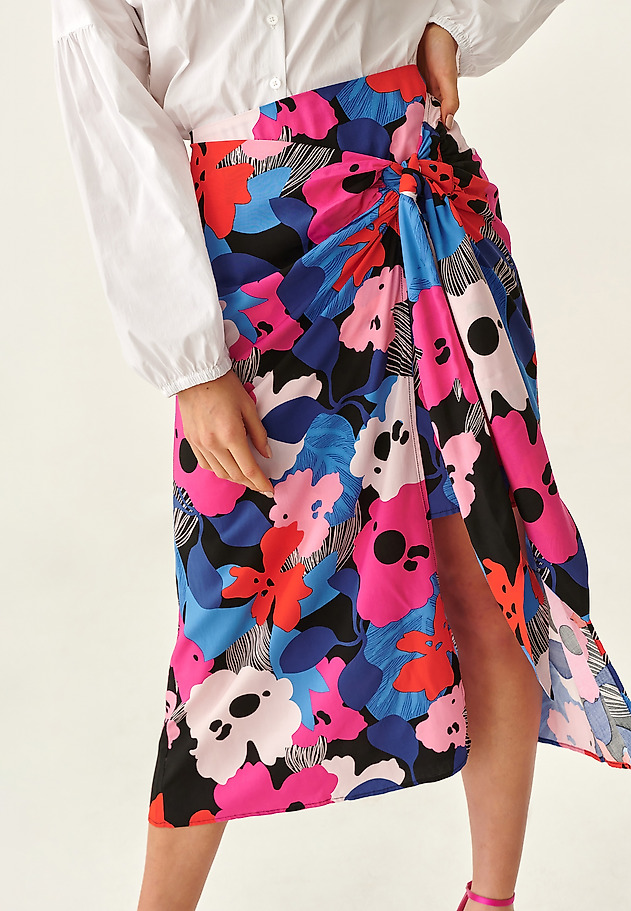 LADIES' PRINTED SKIRT FANNA LADIES' PRINTED SKIRT FANNA MULTICOLOR 4