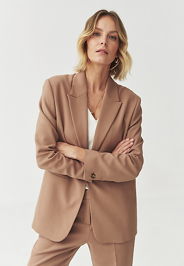 LADIES' WOVEN JACKET — KENEKO LADIES' WOVEN JACKET — KENEKO