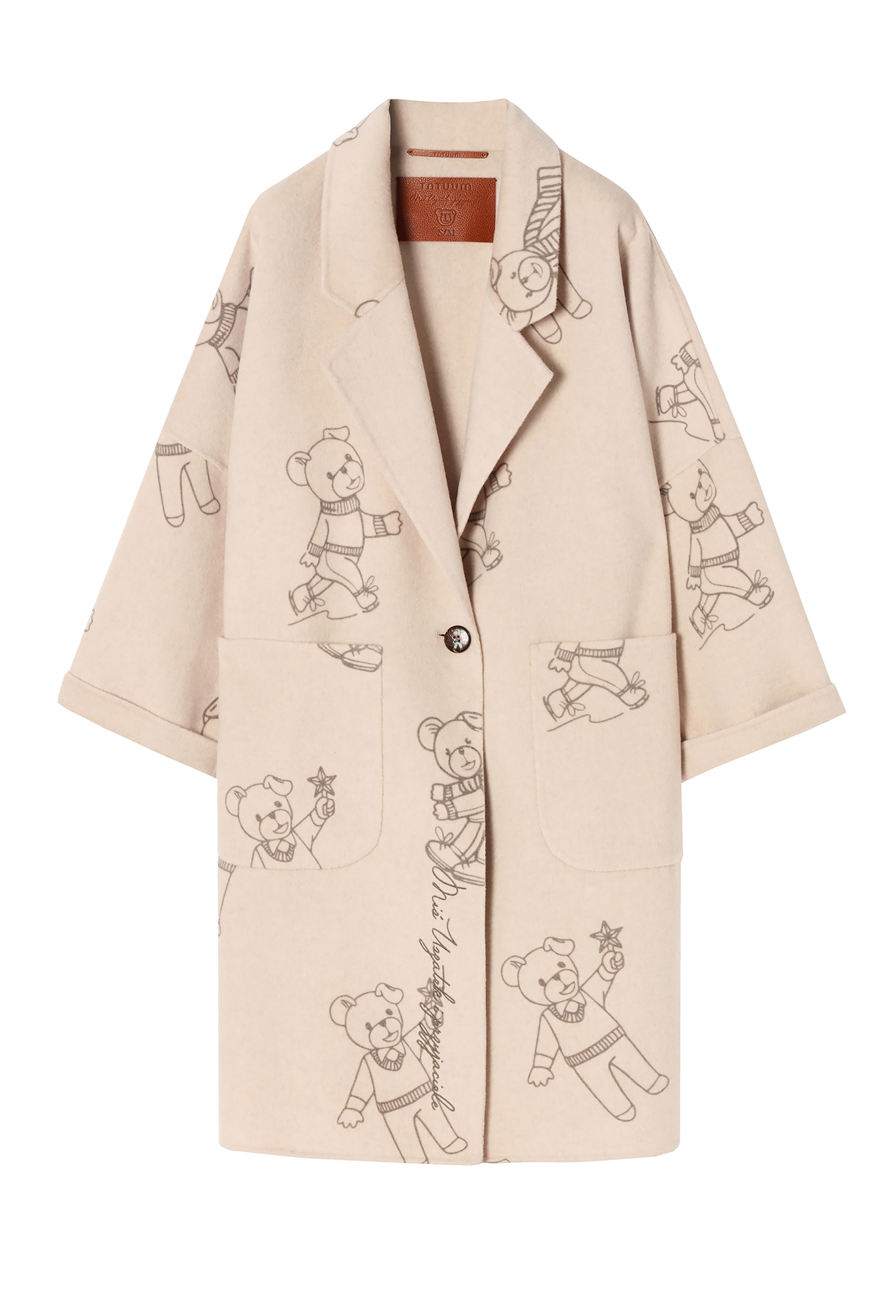 dámsky kabát textilný MISIOLANTA