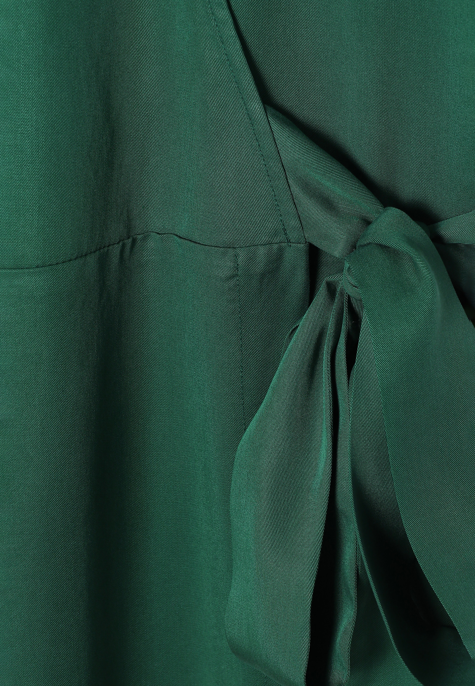 LADIES’ MIDI WRAP DRESS MADE FROM LYOCELL MATERIAL - ZERWI 1 LADIES’ MIDI WRAP DRESS MADE FROM LYOCELL MATERIAL - ZERWI 1 GREEN 98183