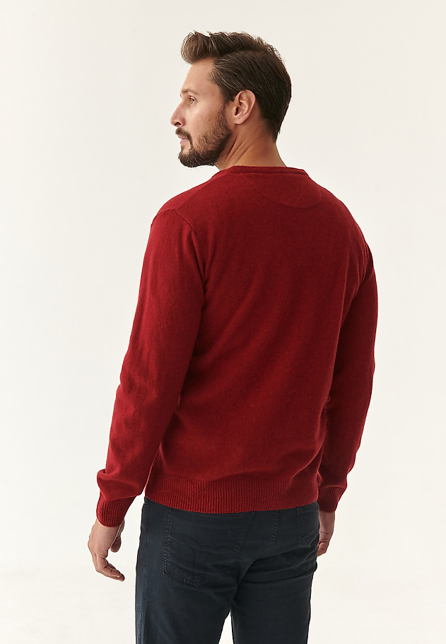 MEN'S WOOL SWEATER MARK 1 MEN'S WOOL SWEATER MARK 1 RED 2