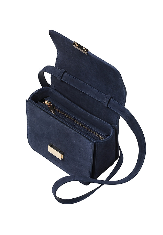 ZAMSZOWA TOREBKA — LUCI ZAMSZOWA TOREBKA — LUCI NIEBIESKI 7