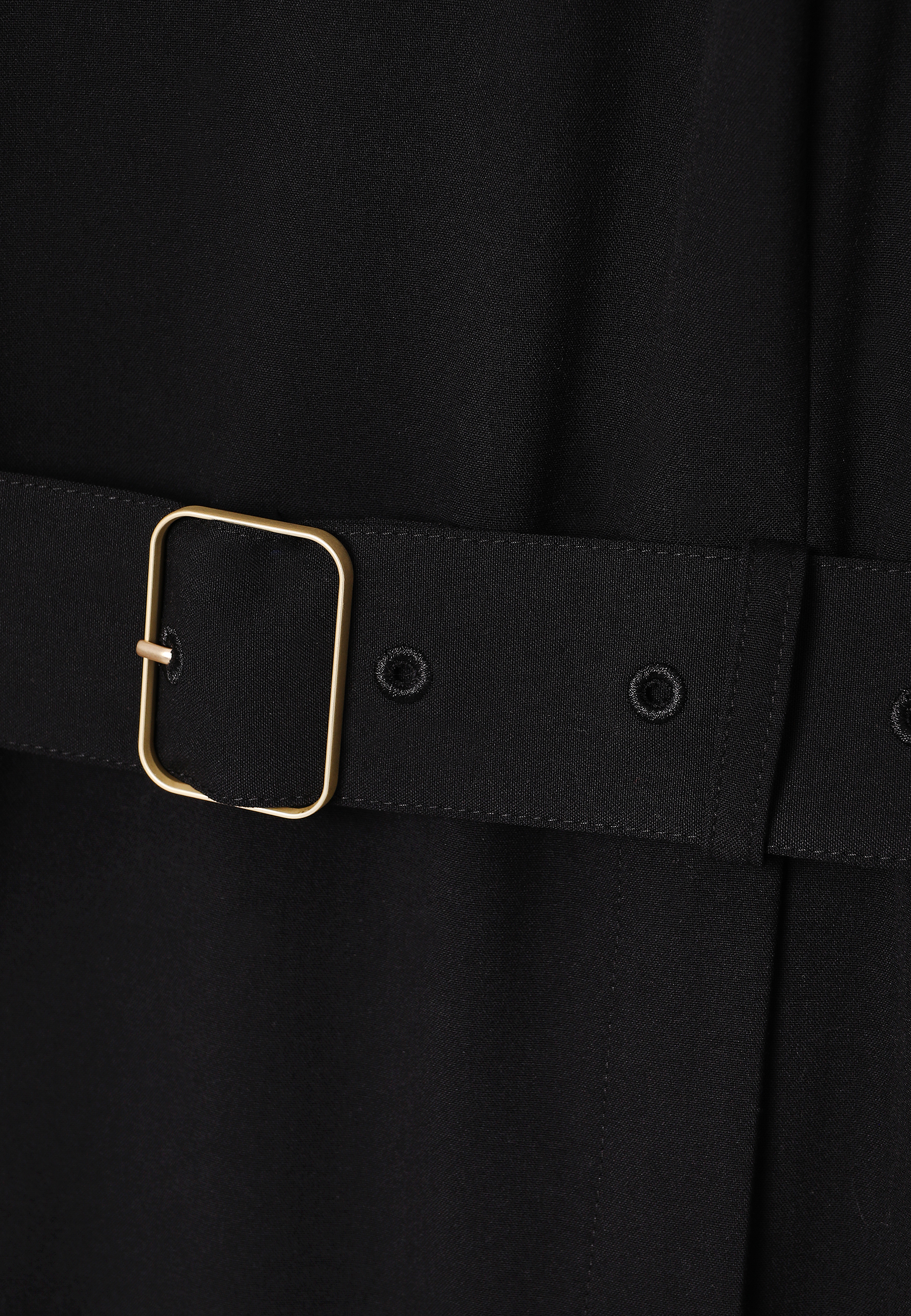 KRÁTKE ŠATY S OPASKOM - ZAKA ČIERNA 2