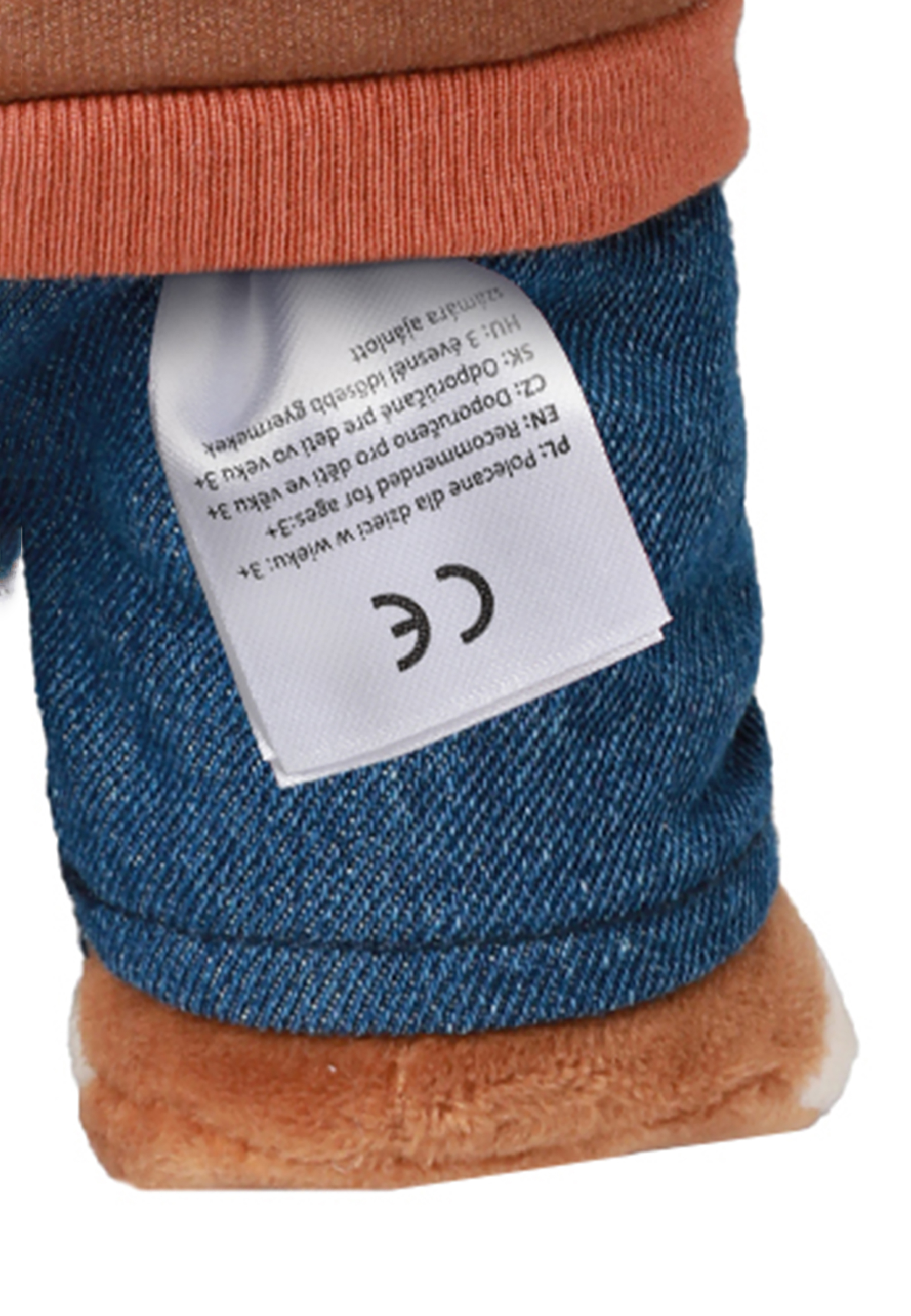 PLUSZAK MIŚ USZATEK — TOY-BEAR 3 MULTIKOLOR 2