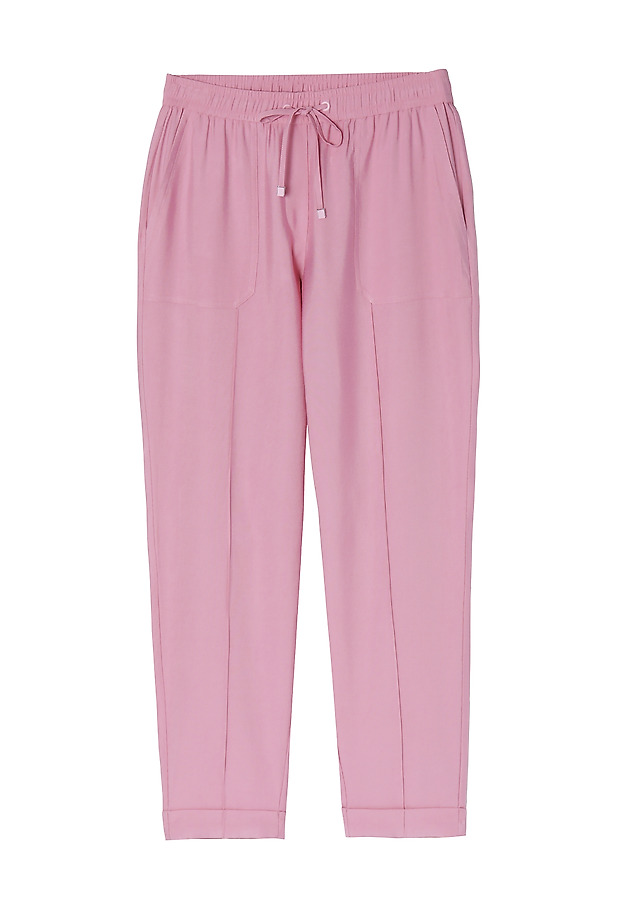LADIES' TROUSERS WITH SEWN ON POCKETS SUMIKO 2 LADIES' TROUSERS WITH SEWN ON POCKETS SUMIKO 2 PINK 5