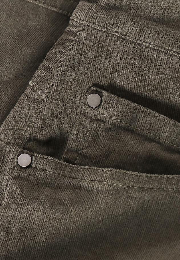 LADIES' MICRO CORDUROY PANTS ZORIA LADIES' MICRO CORDUROY PANTS ZORIA KHAKI 5