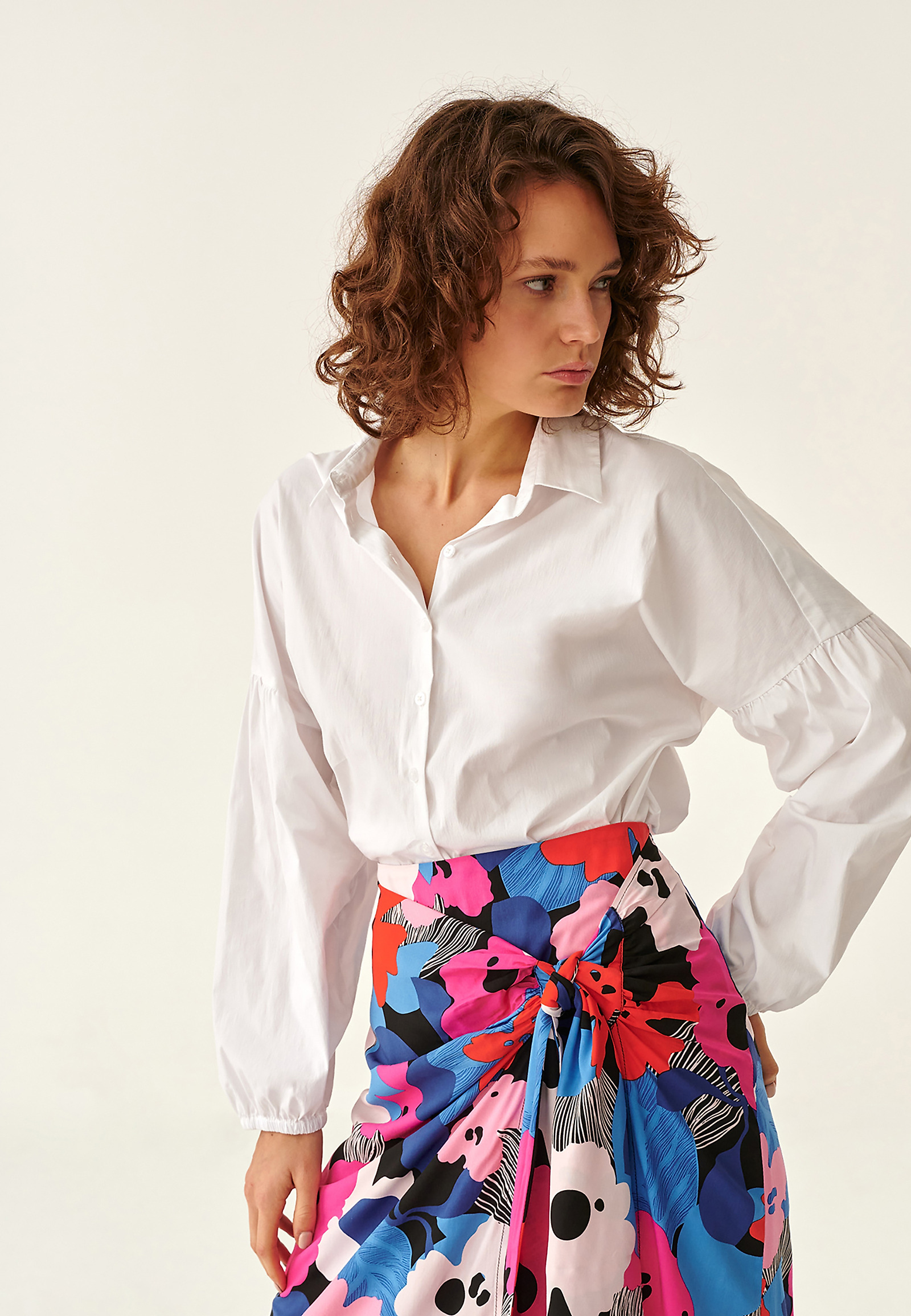 LADIES' PRINTED SKIRT FANNA LADIES' PRINTED SKIRT FANNA MULTICOLOR 93558