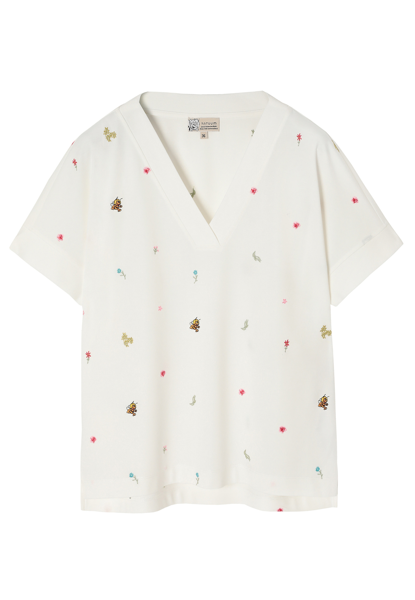 KNIT BLOUSE - CELIA KNIT BLOUSE - CELIA ECRU 110544