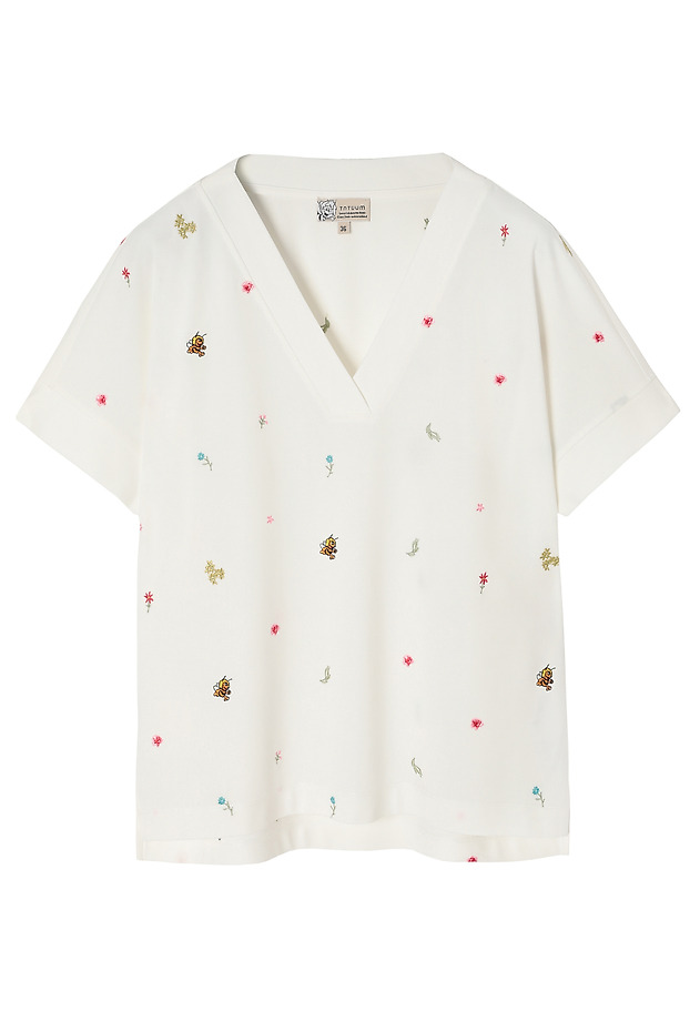 KNIT BLOUSE - CELIA KNIT BLOUSE - CELIA ECRU 6