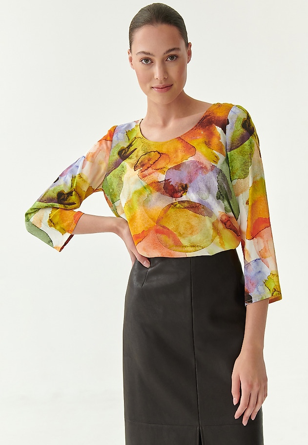 LADIES' PRINTED BLOUSE AFINAMIA LADIES' PRINTED BLOUSE AFINAMIA MULTICOLOR 1
