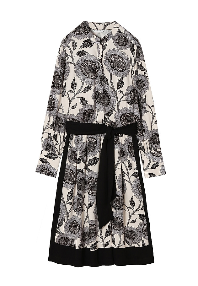 DRESS WITH A STAND-UP COLLAR SOLIKIA DRESS WITH A STAND-UP COLLAR SOLIKIA MULTIKOLOR 6
