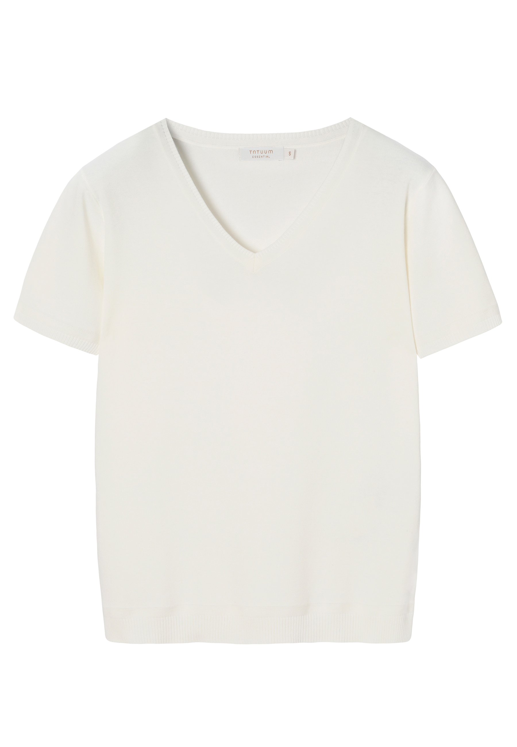 bluză tricotată pentru femei EMIS ALB 2