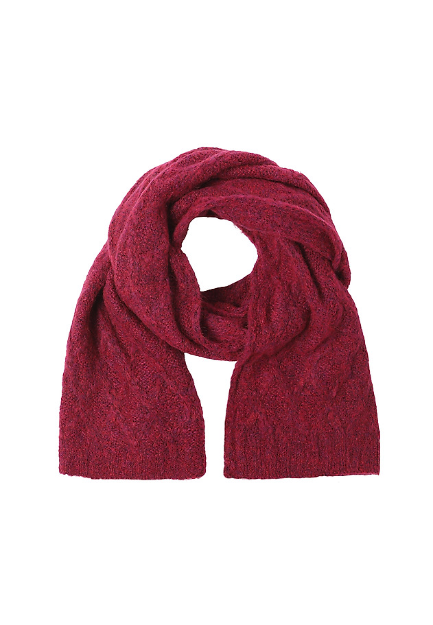 LADIES’ KNITTED SCARF BRIFIL LADIES’ KNITTED SCARF BRIFIL RÓŻOWY 2