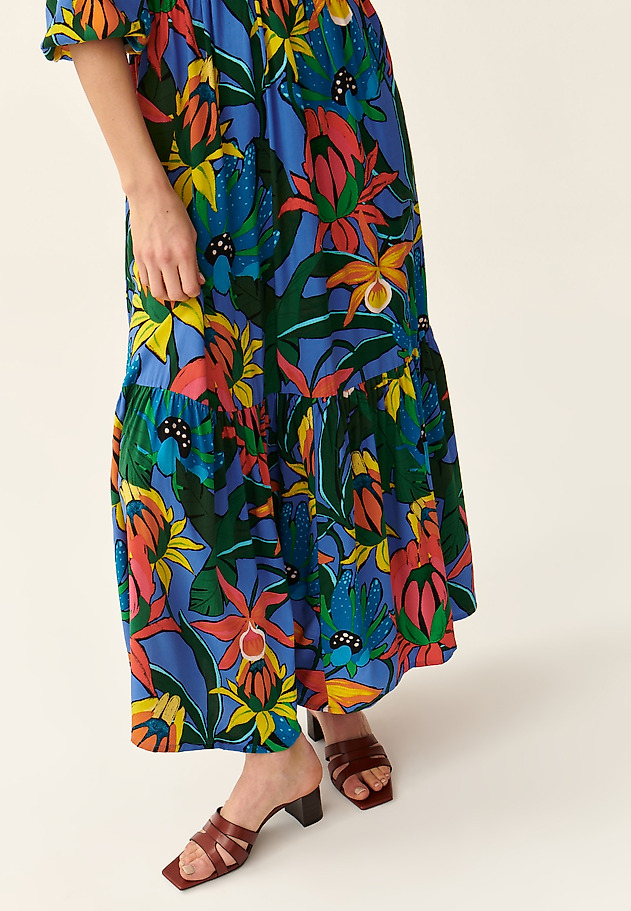 LADIES' FLORAL DRESS PALMIKO LADIES' FLORAL DRESS PALMIKO MULTIKOLOR 5