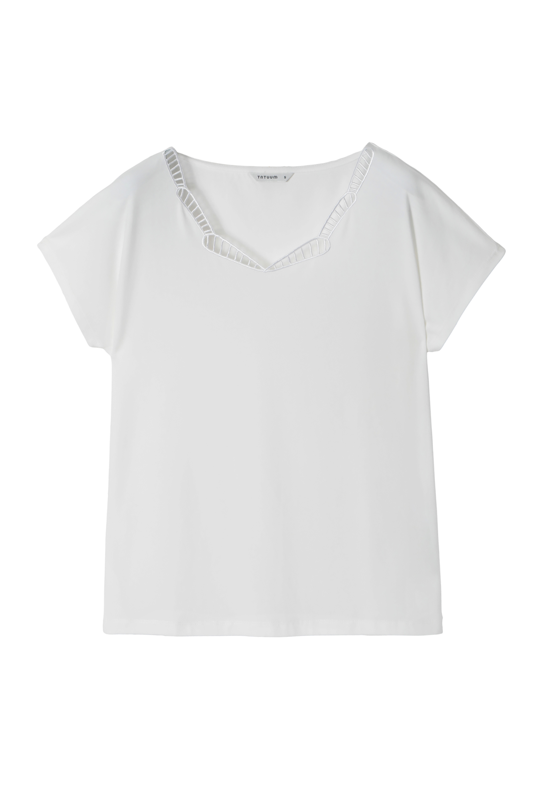 DÁMSKÁ HALENKA S OZDOBNÝM VÝSTŘIHEM RONAMI ECRU 2