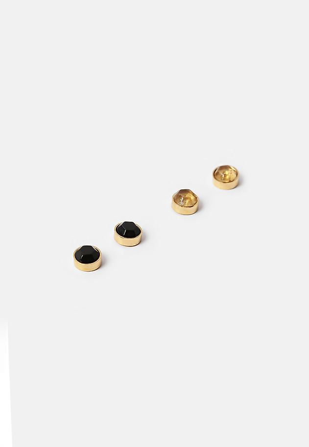 TATUUM TREASURES: LADIES' GOLD PLATED EARRINGS DUA TATUUM TREASURES: LADIES' GOLD PLATED EARRINGS DUA YELLOW 2