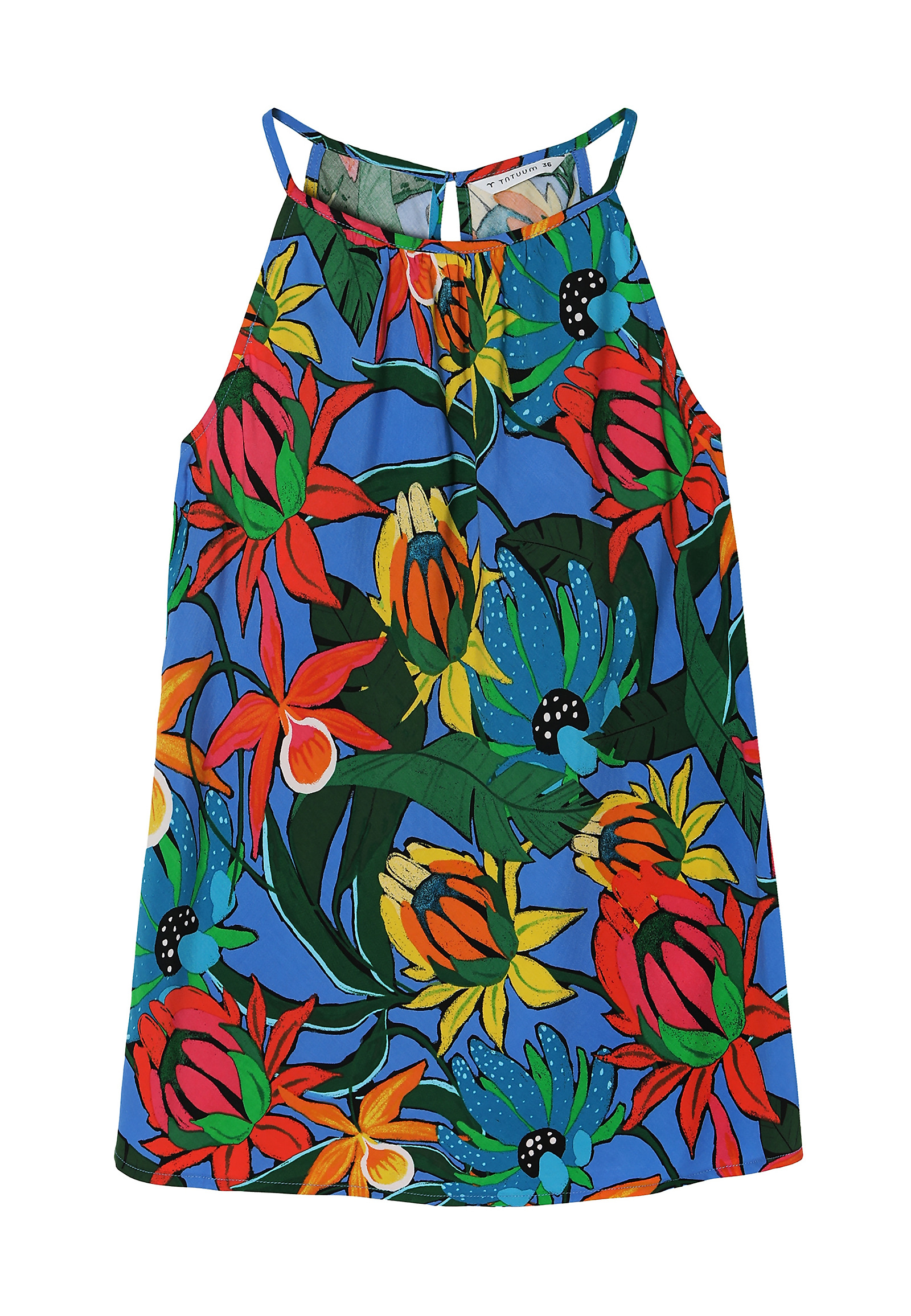 ŽENSKA CVETLIČNA BLUZA FLAMINI 1 ŽENSKA CVETLIČNA BLUZA FLAMINI 1 VEČBARVNA 88587