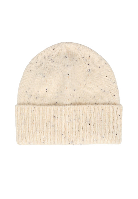 HAT WITH WOOL AND MOHAIR BLEND- ARA BEIGE 2
