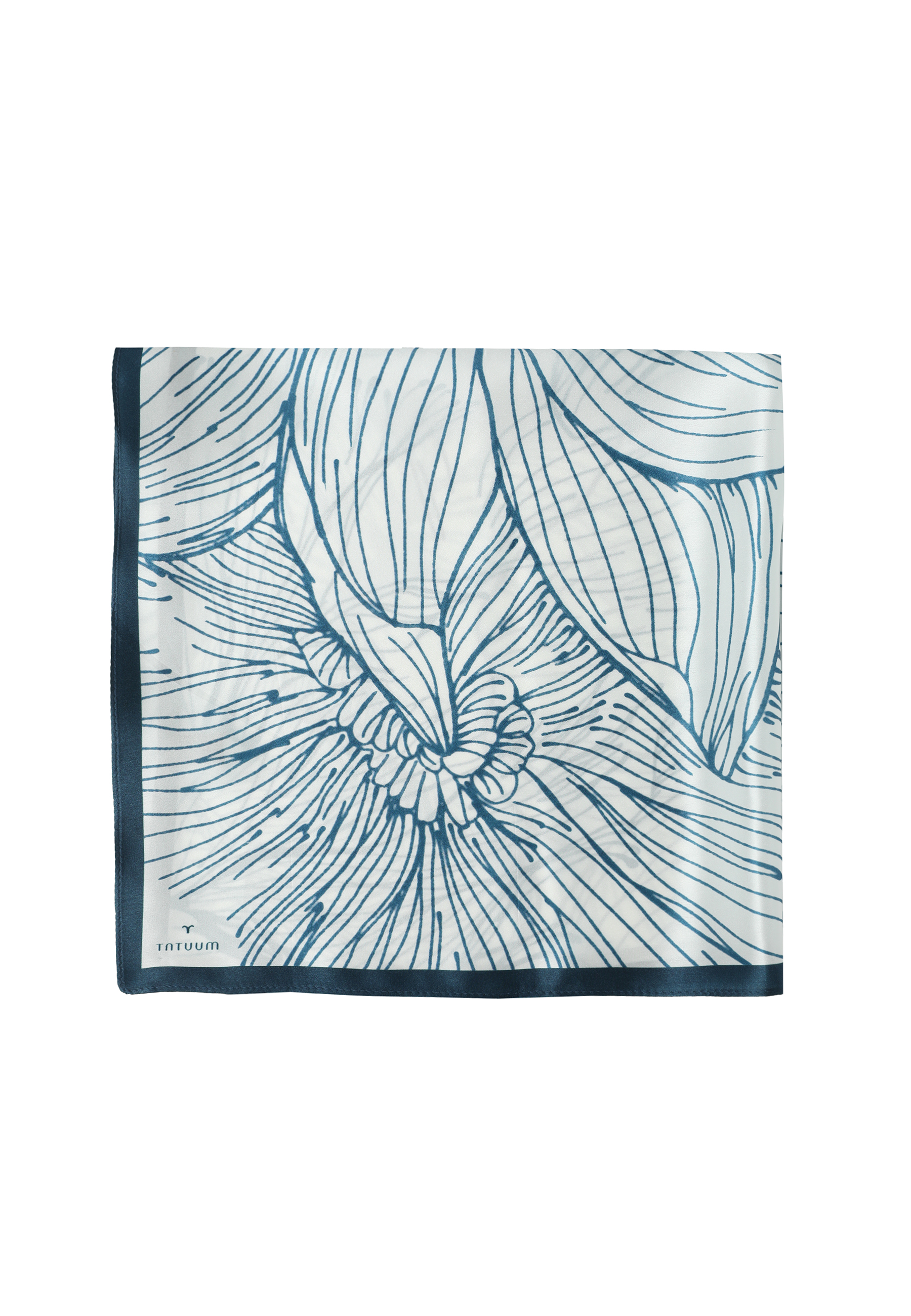 JEDWABNA CHUSTA Z AUTORSKIM WZOREM - ELOURA MULTIKOLOR 2