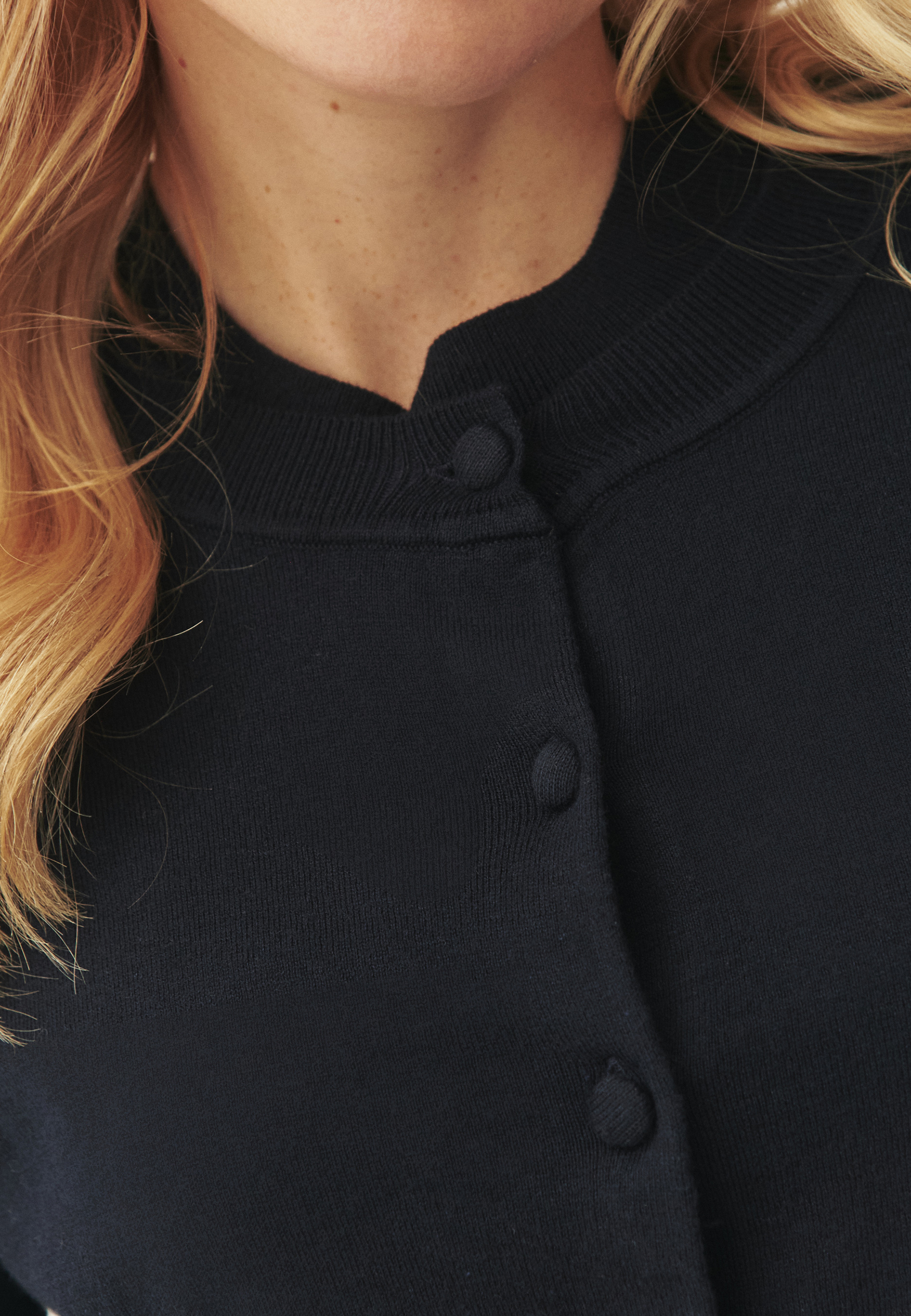 CARDIGAN CU AMESTEC DE MĂTASE - HILO 1